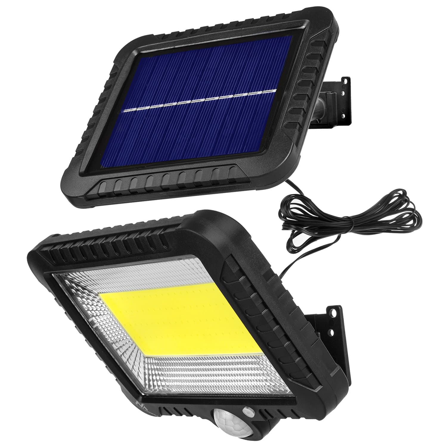 Lampe projecteur solaire LED et détecteur de mouvement 5W  IP44 - SL-F100