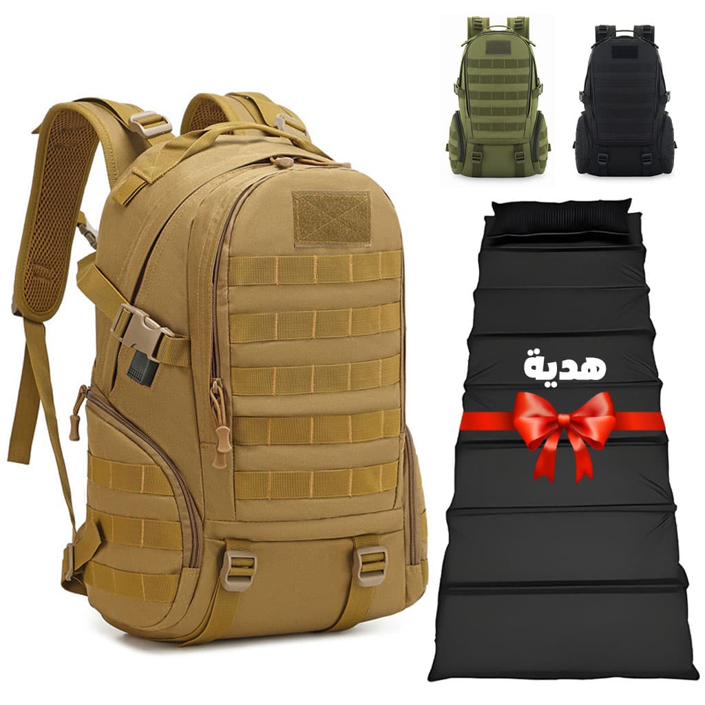 Sac à dos de randonnée tactique STYKO 36L SDM03 +  Pliable Cadeau 